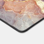 Elegant Faux Marble Mauves and Gold (Coin)