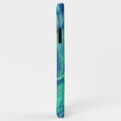 Elegant Faux Pink Turquoise Abalone Shell Pattern Case-Mate iPhone Case (Achterkant/rechts)
