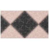 Elegant faux roos gold confetti black marble afbee tafelkleed (Voorkant (Horizontaal))