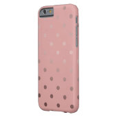 elegant faux roos goudroze pols Case-Mate iPhone case (Achterkant Links)