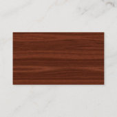 Elegant Faux Visitekaartjes (Achterkant)