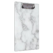 Elegant Faux White Marble Klembord (Rechts)