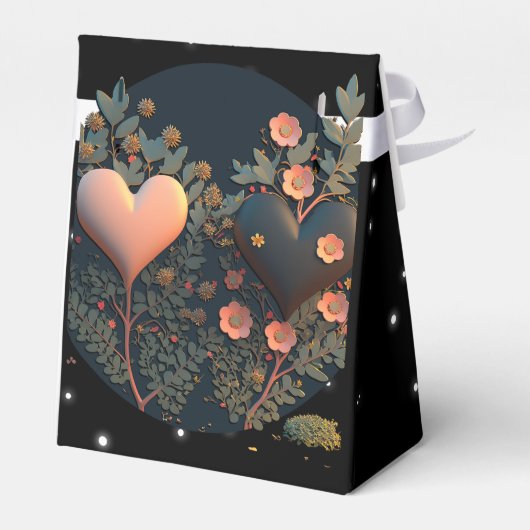 Elegant Favor box Bedankdoosjes (Achterkant)