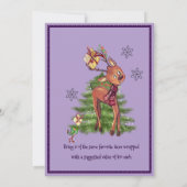 Elegant Favorite Things Gift Exchange I Night Sky Kaart (Achterkant)