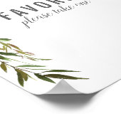 Elegant Favors Table Roos Baby Sprinkle Shower Poster (Hoek)