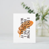 Elegant Feather Quote Invitation Kaart – Modern Mi (Staand voorkant)