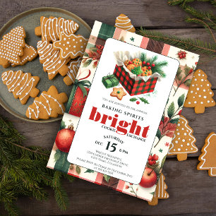Elegant feestelijke cookieuitwisseling kaart