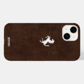 Elegant Ferrari leer Case-Mate iPhone Case (Achterkant (horizontaal))