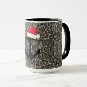 elegant festive slang skin print met ANCHOR Mok