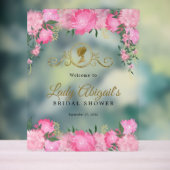 Élégant Fête de Mariage Florale Rose Pâle Victorie (Neutre)