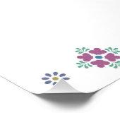 Elegant Fiesta Repetial Dinner Poster Perfect Poster (Hoek)