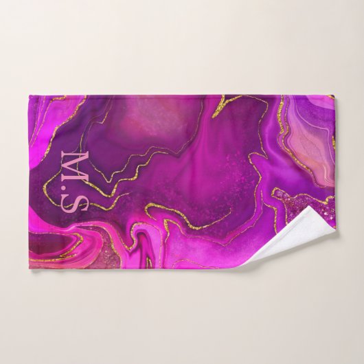 Elégant fillette en faux parties scintillant en ma (Serviette à main)
