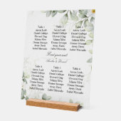 Elegant “Find Your Seat” Wedding Sign (Angle)