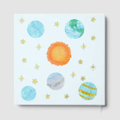 Elegant First Trip Around The Sun Boy's Birthday (Verso)