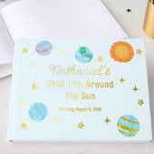 Elegant First Trip Around The Sun Boy's Birthday