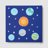 Elegant First Trip Around The Sun Boy's Birthday (Verso)