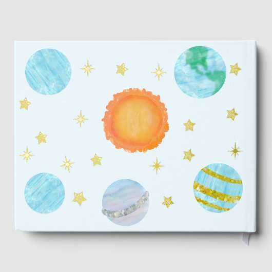 Elegant First Trip Around The Sun Boy's Birthday (Verso)