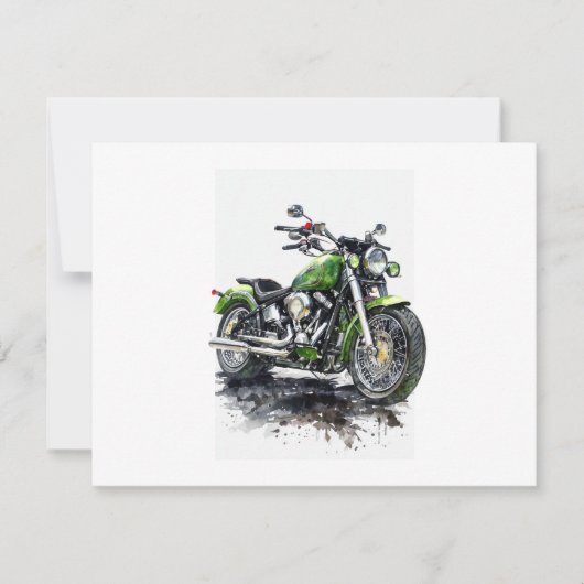  Elegant Flat Card – Personalized & Minimalist Des (Voorkant)