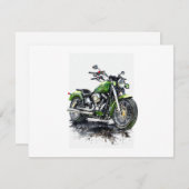  Elegant Flat Card – Personalized & Minimalist Des (Voorkant / Achterkant)