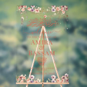 Élégant Fleur sauvage FloraI Couples islamiques Ma (Neutre)