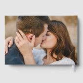 Élégant Fleur sauvage Meadow Cream Photo Mariage (Verso)