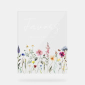 Élégant Fleur sauvage Meadow Faveurs (Recto)