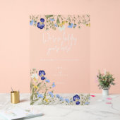 Élégant fleur sauvage Welcome Boho Mariage (Mariage)