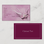 Elegant Flora Visitekaartje (Voorkant / Achterkant)