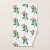 Élégant floral (Serviette à main)