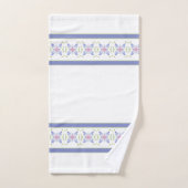 Élégant Floral Accentué Dans Le Périmètre (Serviette à main)