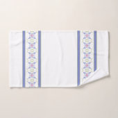 Élégant Floral Accentué Dans Le Périmètre (Serviette à main)