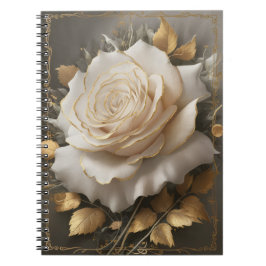 Elegant Floral Art Design  Notitieboek