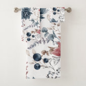 Elegant Floral Bath Towel Set Bad Handdoek (Insitu)
