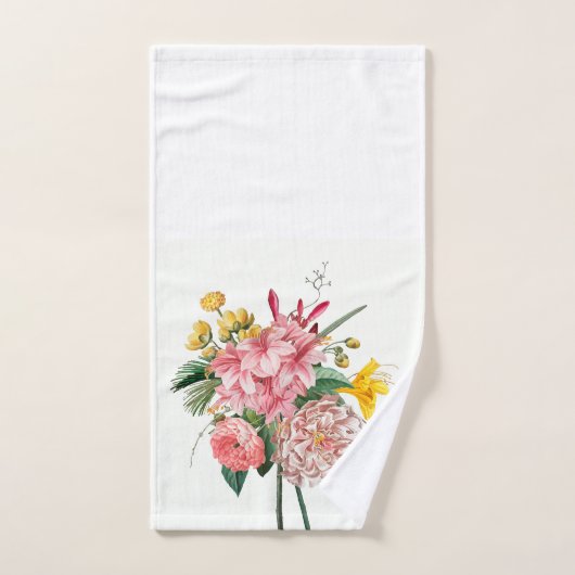  elegant Floral Bath Towel Set Bad Handdoek (Handdoek)