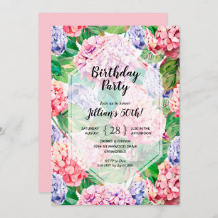Elegant Floral Birthday Party