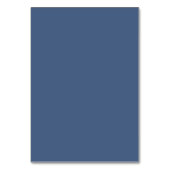 Elegant Floral Blue Wedding Kaart (Achterkant)