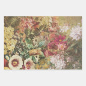 Elegant Floral Botanical Inpakpapier Vel (Voorkant 3)