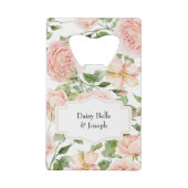 Elegant Floral Botanical Rose Pink Wedding (Dos)