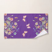 Élégant floral botanique (Serviette à main)