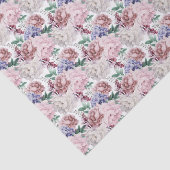 elegant floral bruiloft patroon getild tissuepapier (Detail)