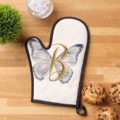 Elegant Floral Butterfly Letter B - Artistic Monog (De haut en bas)
