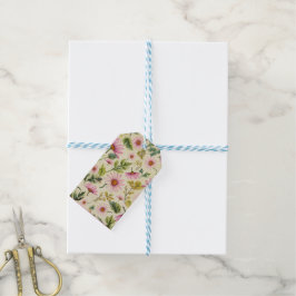 Elegant Floral Cadeaulabel