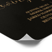 Elegant Floral Calla Stained Glass Effect in Mauve Poster (Hoek)