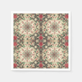 ELEGANT FLORAL CANVAS A VINTAGE AND SOPHISTICATED  SERVET