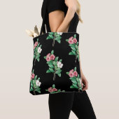 Elegant Floral Canvas tas (Dichtbij)