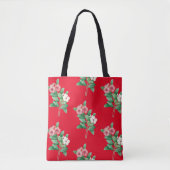 Elegant Floral Canvas tas (Voorkant)