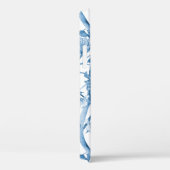 Elegant Floral Chinoiserie Blue en White Birds Case-Mate iPhone Case (Achterkant / Rechts)