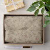  Elegant Floral Collage Tissue Paper Tissuepapier (Geschenk)