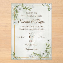Elegant Floral - Customizable Rustic Boho