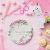 Elegant Floral de heer & Mrs Wedding | Bord papier (Feest)